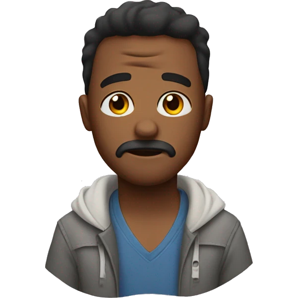 broken heart man  emoji