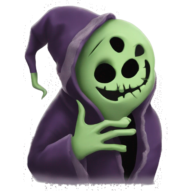 Nightmare Before Christmas Oogie Boogie emoji
