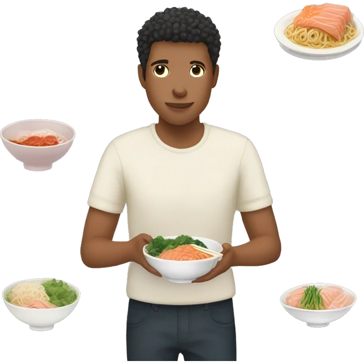 A romantic and vulnerable soul with a deep love for noodles and sashimi.






A romantic and vulnerable soul with a deep love for noodles and sashimi. emoji