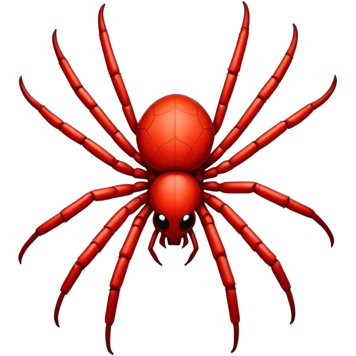 Red spider emoji