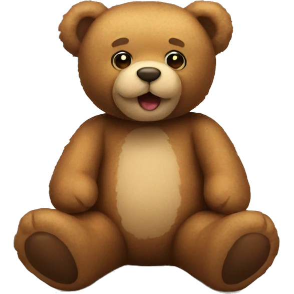 Teddy bear emoji