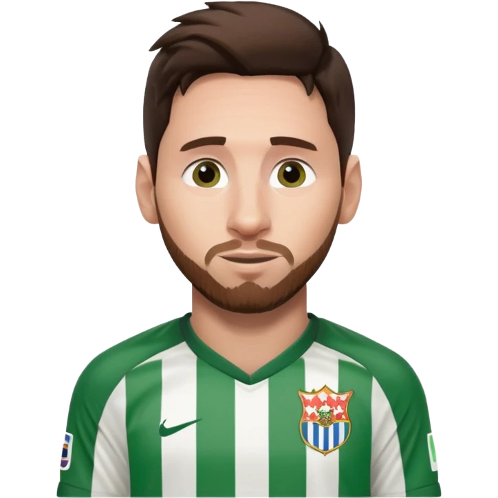 Messi con la camisa de nacional emoji