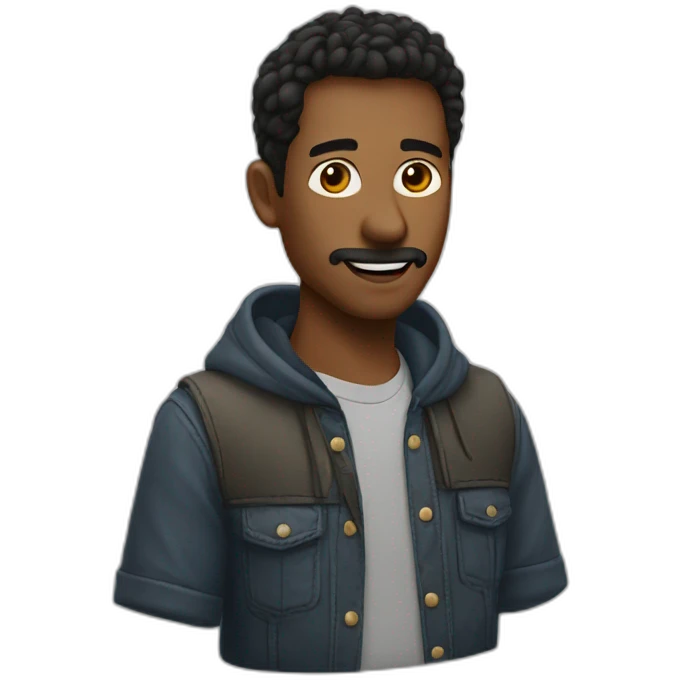 Vova love man emoji