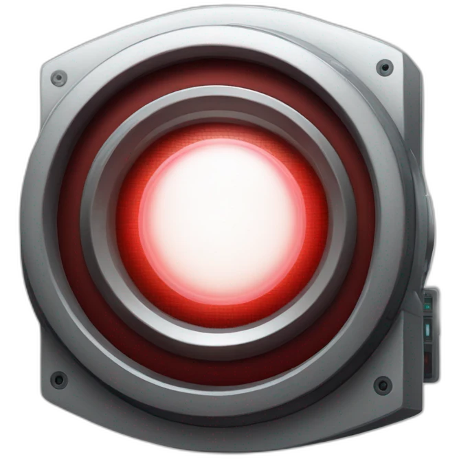 hal 9000 red circle emoji