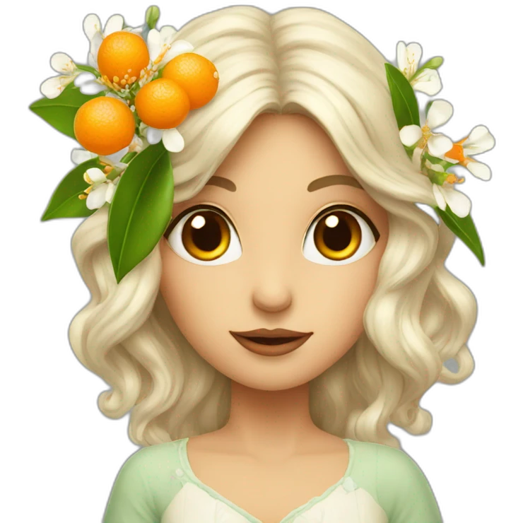 Orange Blossom emoji