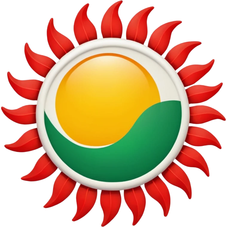 Kürdistan bayrağı emoji