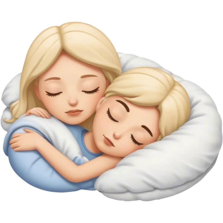 Duo sleep  emoji