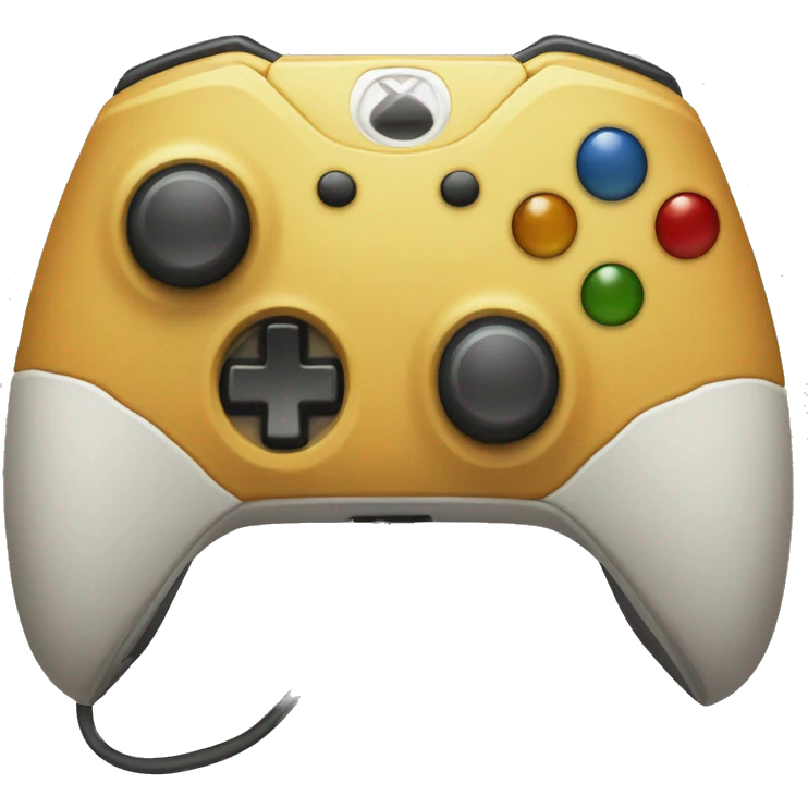 X box with controller  emoji