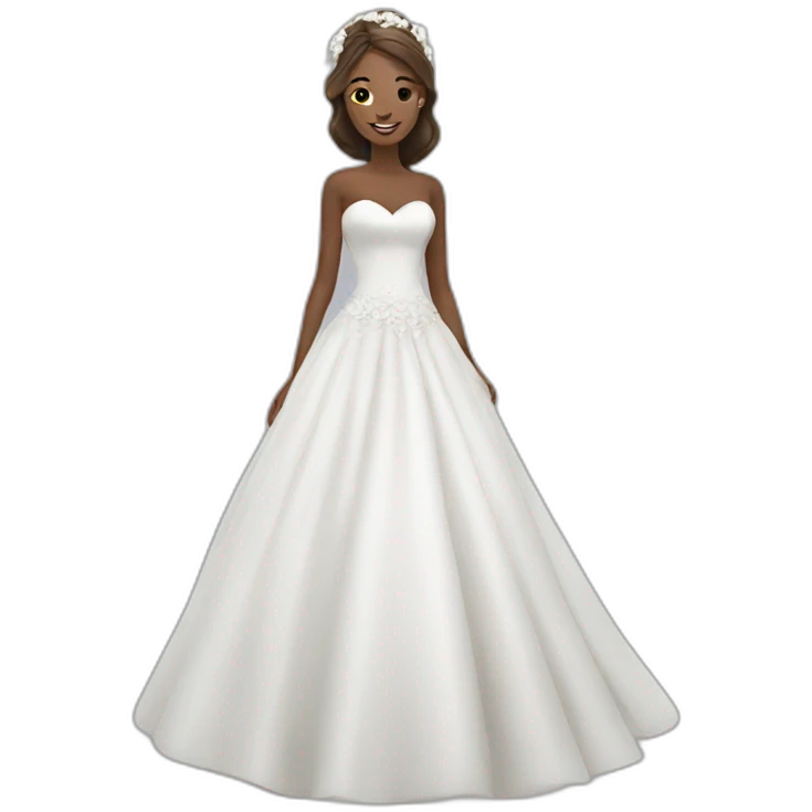 wedding bliss white emoji