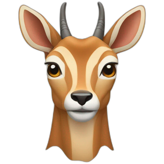 impala animal emoji