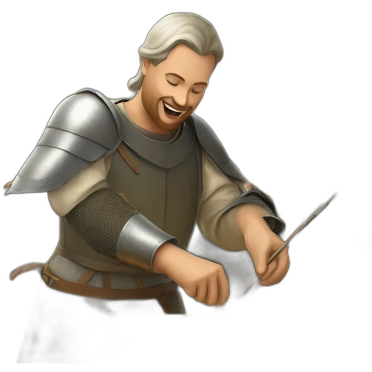 medieval Festival Organizer in action, organizing emoji