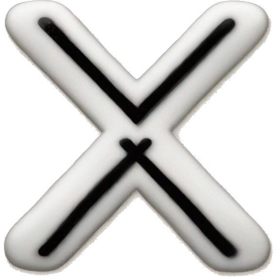 X check  emoji