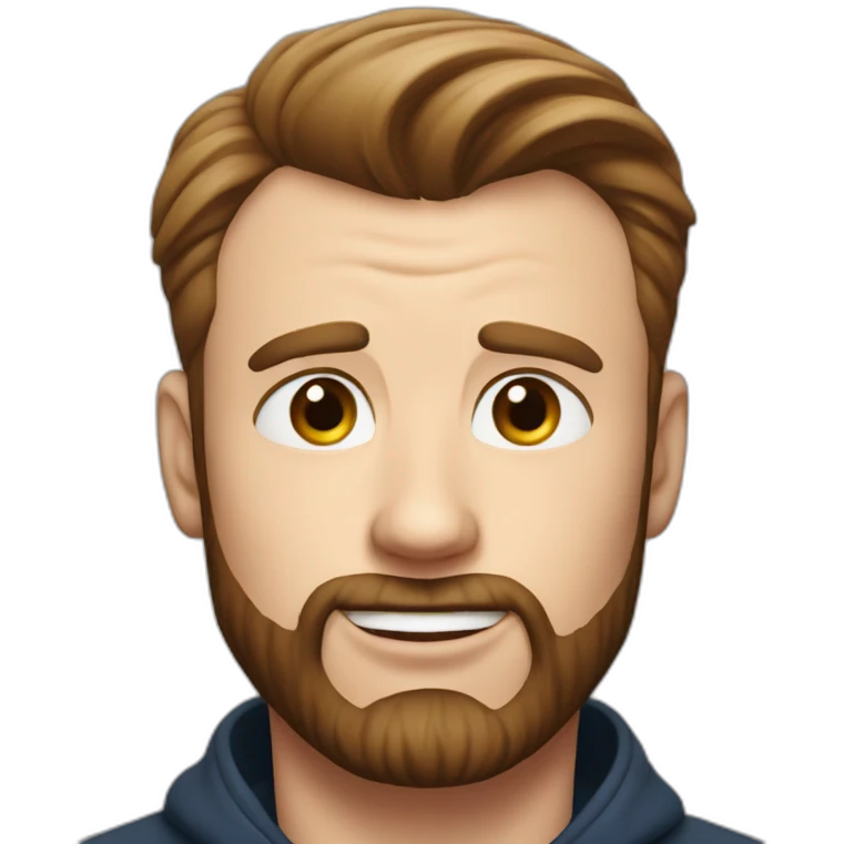 Chris evans love emoji