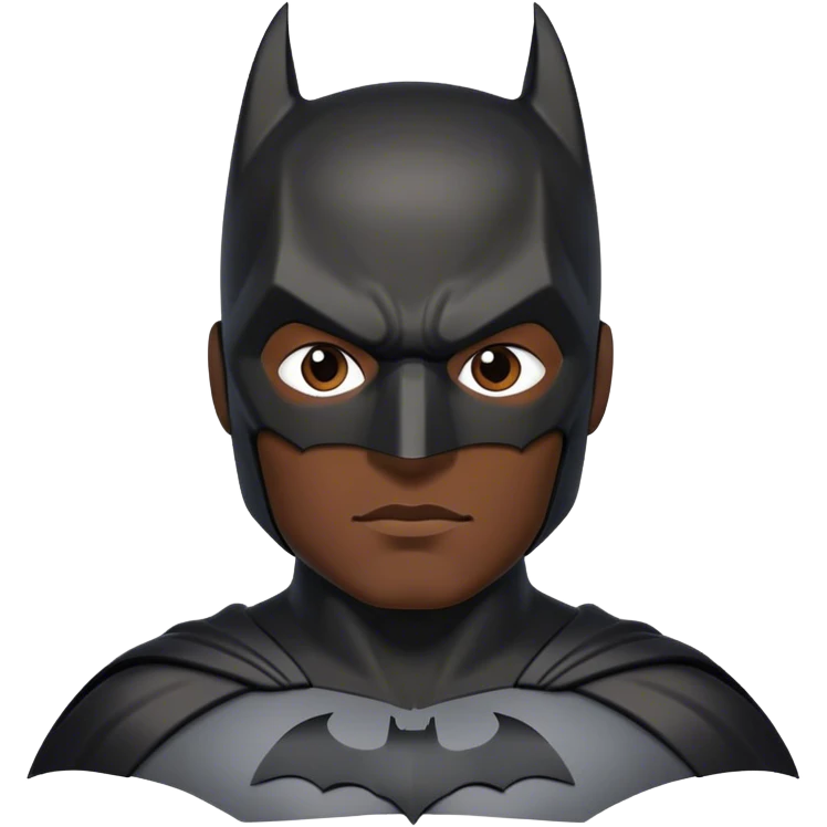  realistic batman emoji