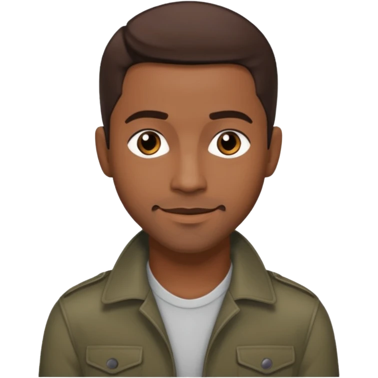 Keith Robinson, Actor/R&B Singer with dark brown hair emoji