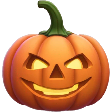 pink jack o' lantern emoji