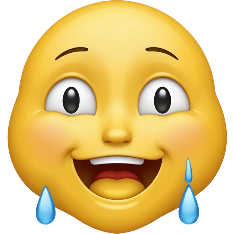 Emoji happy crying emoji