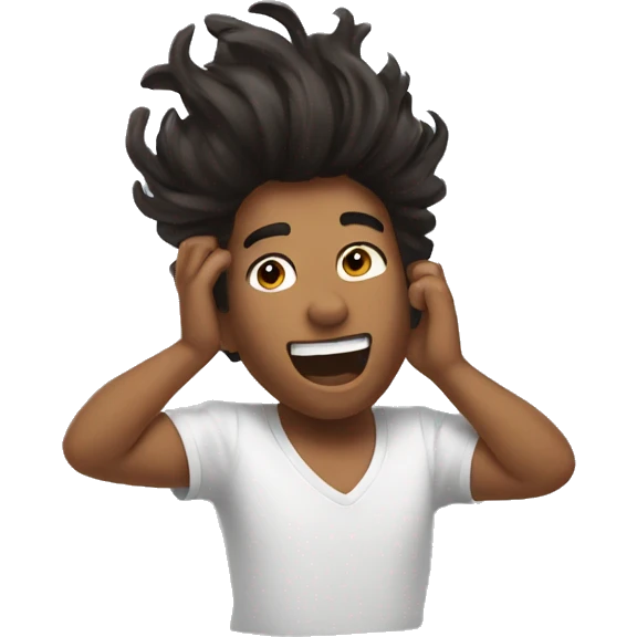 Hair flip emoji