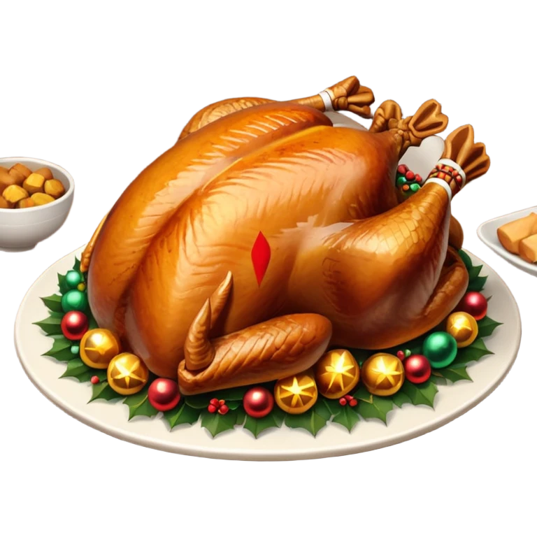 Christmas dinner emoji