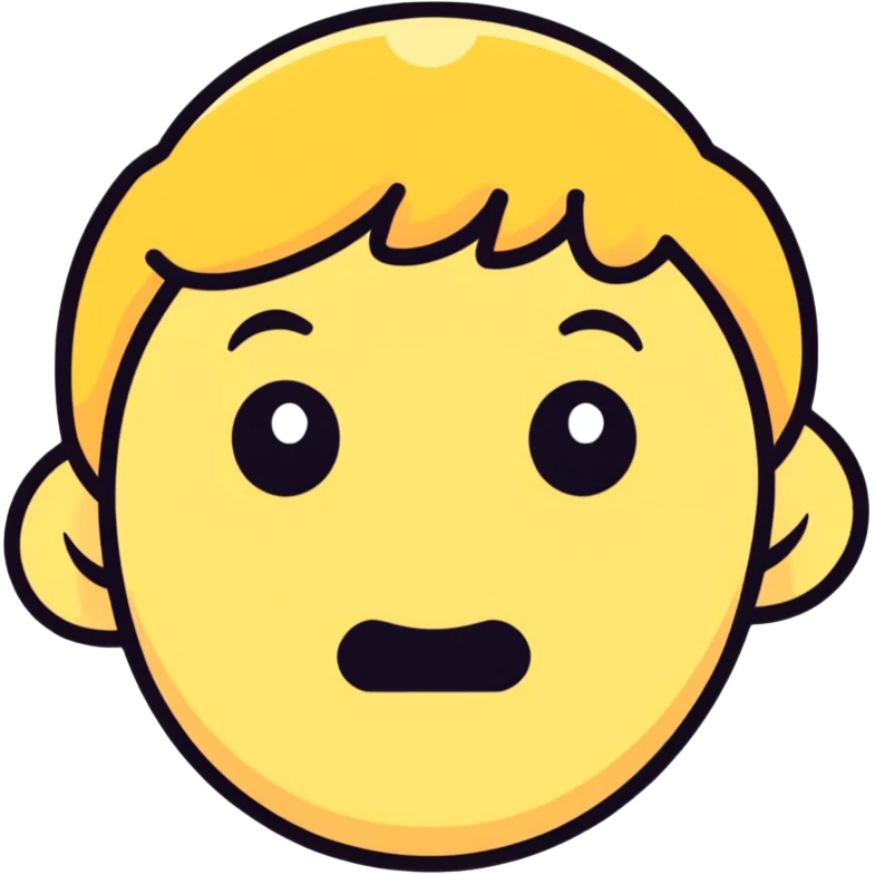 ? As an emoji like an interrogation face emoji