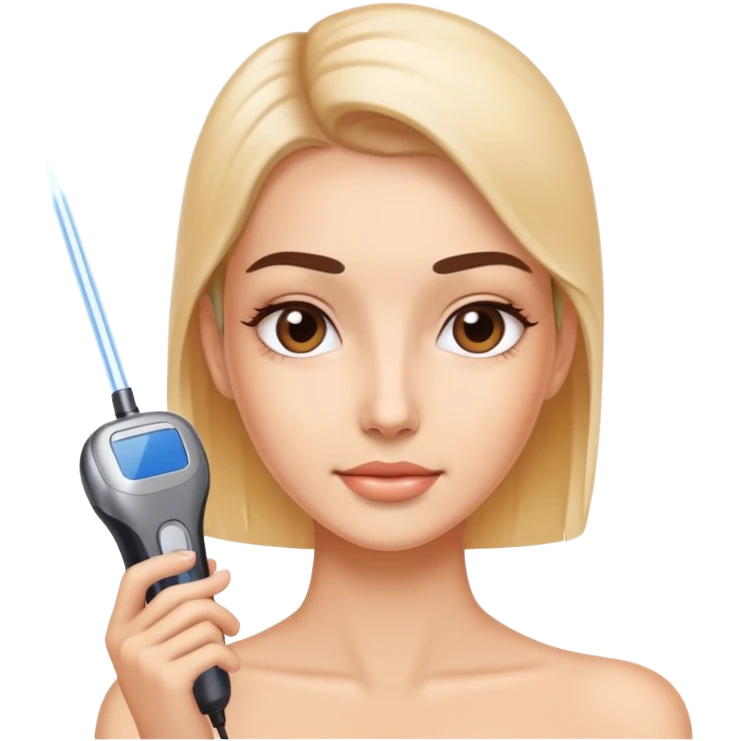 Laser hairemoval emoji