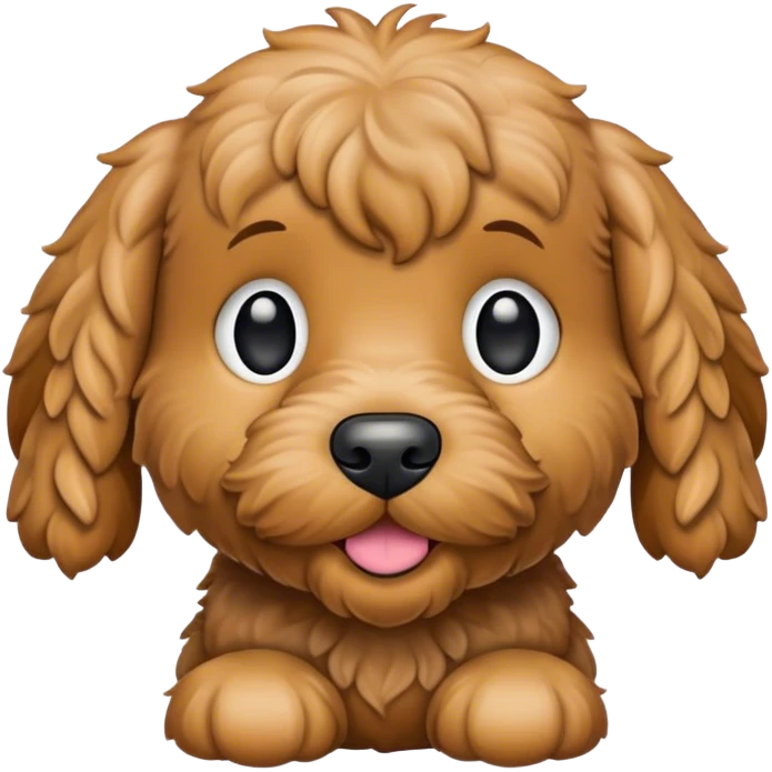 Emoji of cockapoo emoji