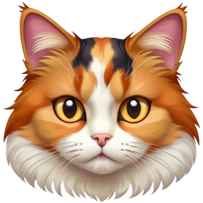 A cryer cat  emoji