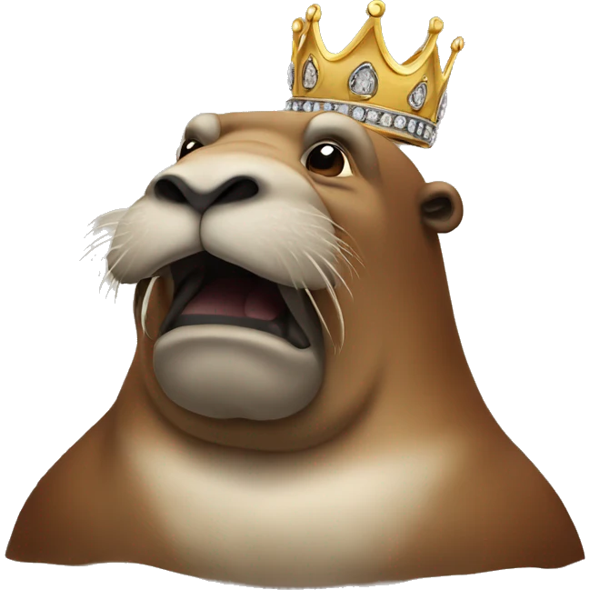 King walrus  emoji