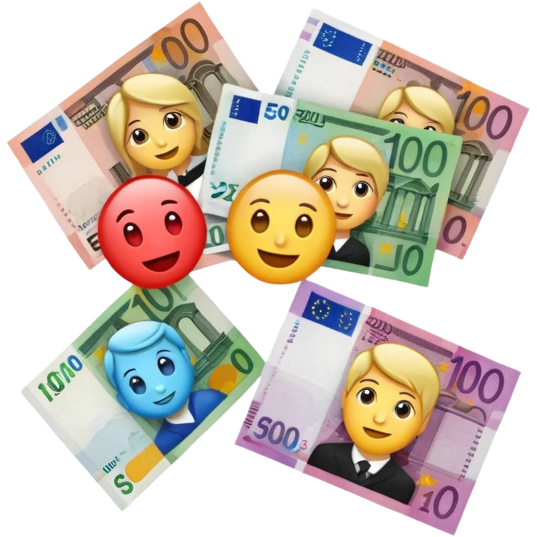 euro bills @emoji emoji