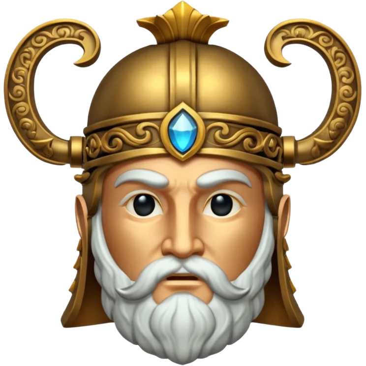 zeus helmet
 emoji