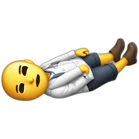 dead from work emoji