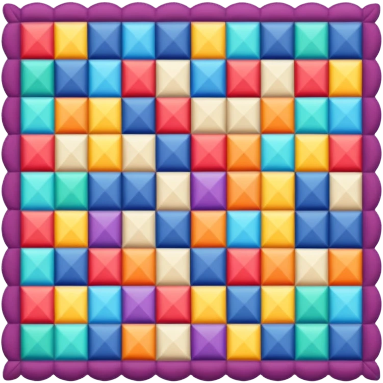 patchwork quilt emoji