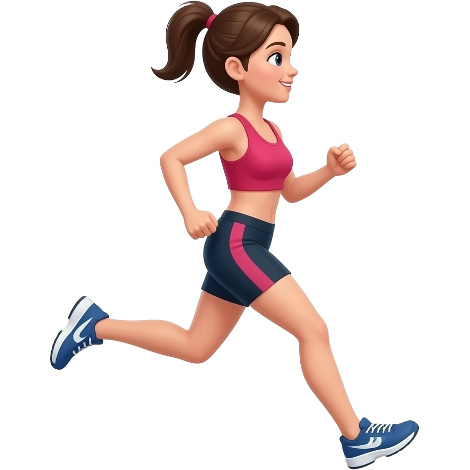Únete ala aventua, una mujer 🧖‍♀️ corriendo emoji