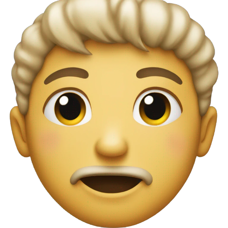 bitting lower lip while smirking  emoji