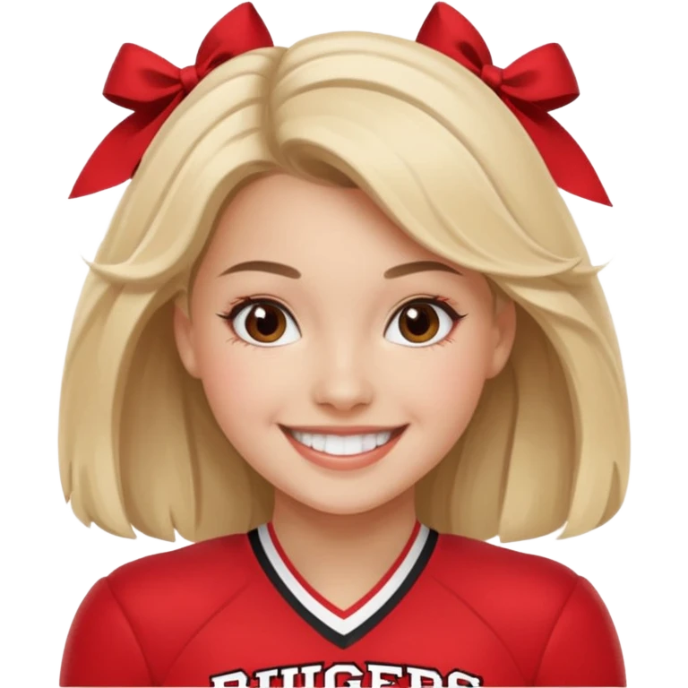 Rutgers Cheerleader emoji