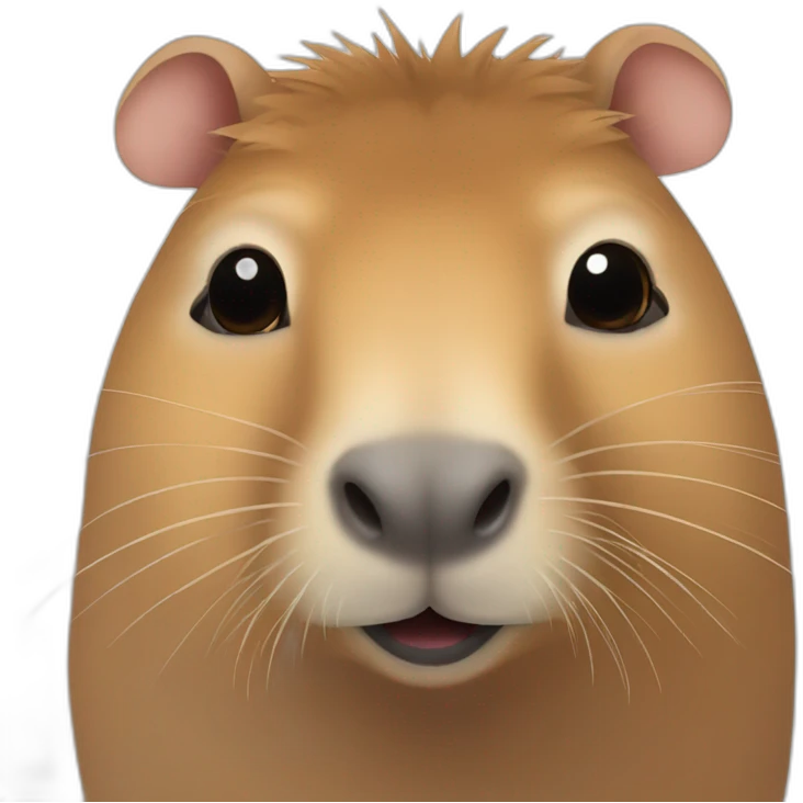 Capybara emoji