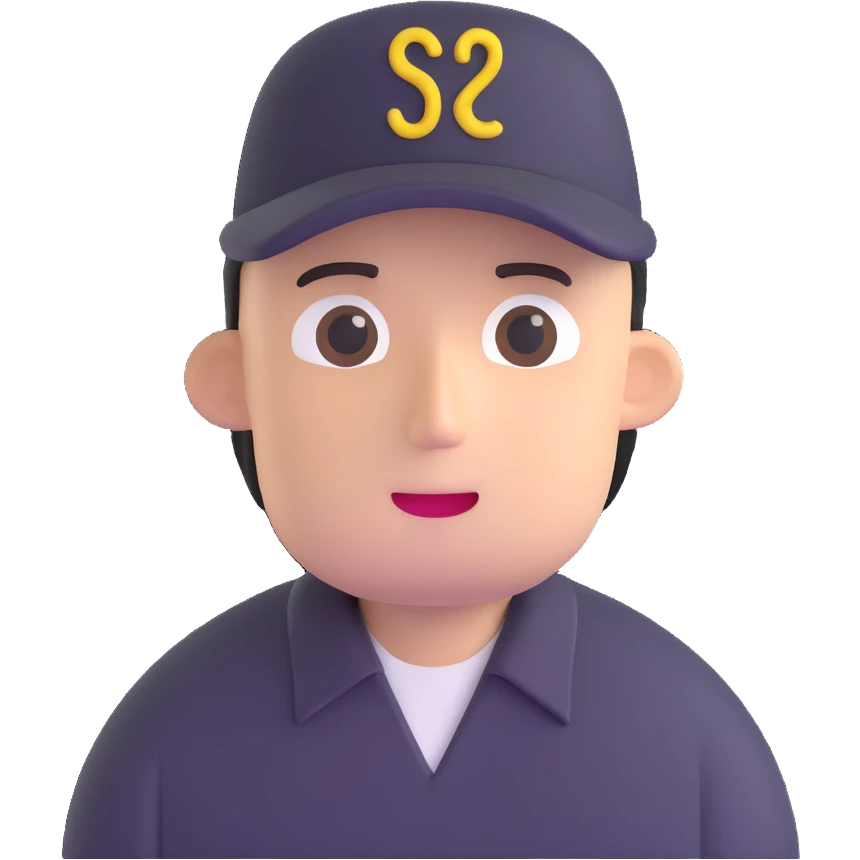 man wearing a hat emoji