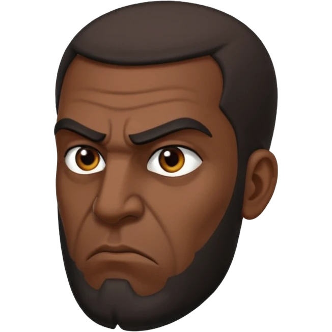 angry Iraqi, in profile emoji