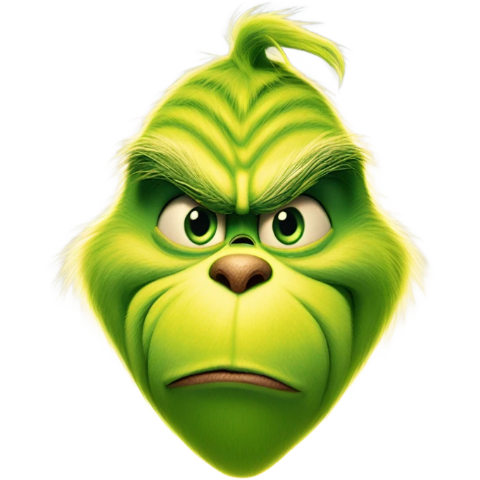 Grinch heart bigger emoji