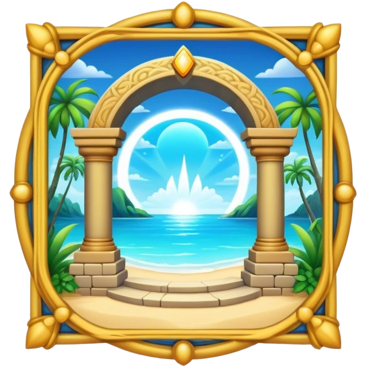 a dream portal paradise emoji