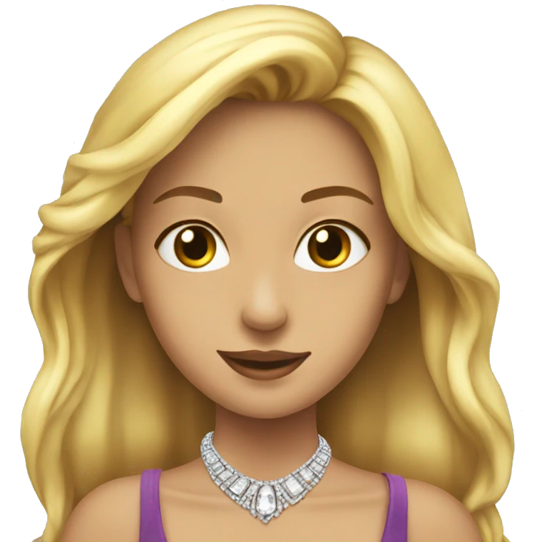 Jewelery necklace emoji