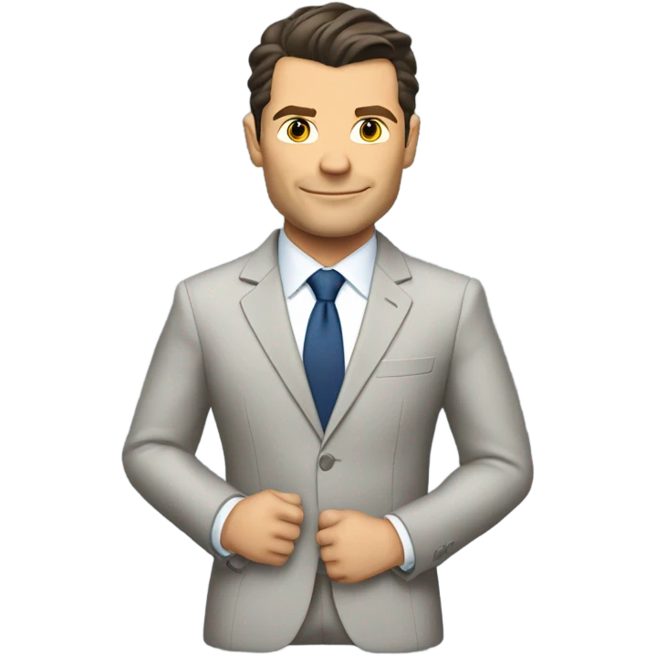 Pete hegseth in a suit emoji