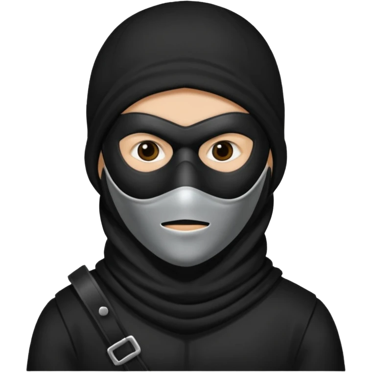 masked robber  emoji