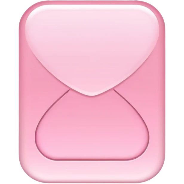 Light pink text messages emoji