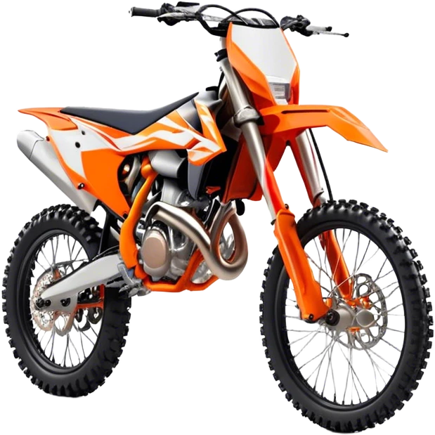 KTM Dirtbike - KTM 250 SX (Model Year: 2021) (Iconic colour: Orange) emoji
