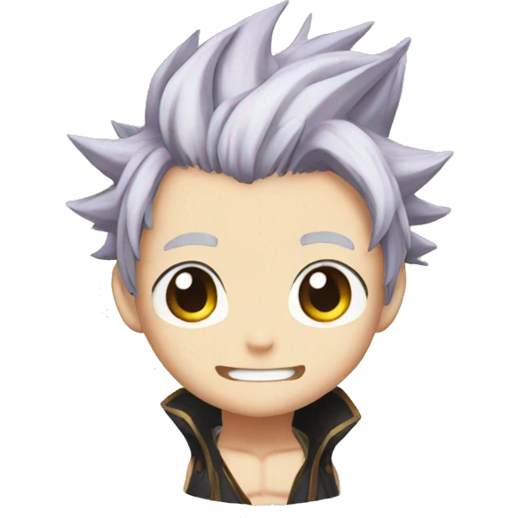 Natsu from fairy tail emoji