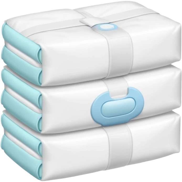 Diaper pack – folded diapers emoji