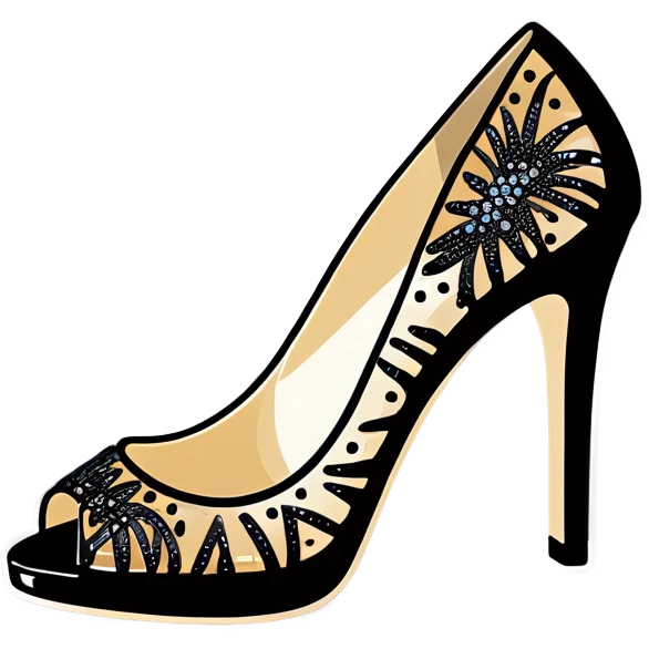 jimmy choo high heels emoji