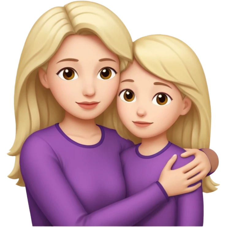Love of mother for daughter  emoji