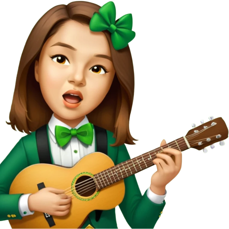 Leprechaun Guitarist emoji